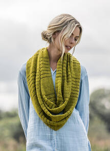 Blue Sky Fibers Woolstok Light - Bellview Crochet Wrap - Crochet Pattern / Kit