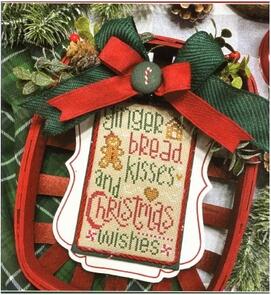 Primrose Cottage Stitches  Cross Stitch Pattern - Christmas Wishes