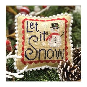 Primrose Cottage Stitches  Cross Stitch Pattern - Let It Snow