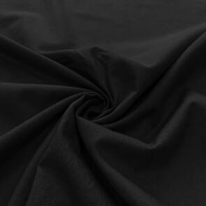 Domotex 100% Washed Cotton - 120gsm Colour Noir