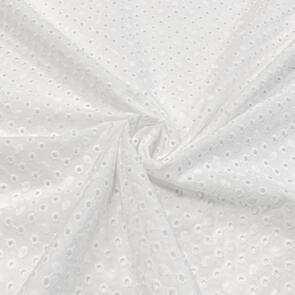 Domotex Embroidered Cotton - 105gsm Circles