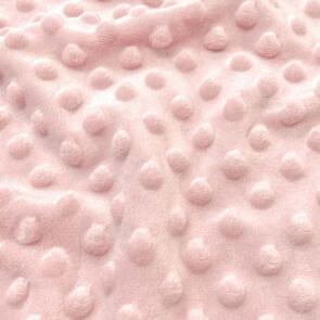 Domotex Minky, 100% Poly - 250gsm Bubble Rose
