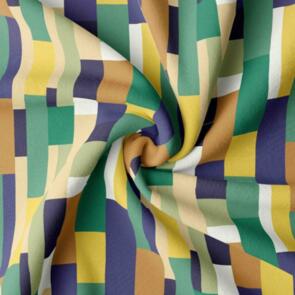 Domotex Cotton Canvas - 220gsm Abstract Shapes