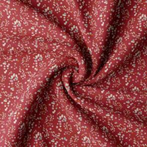 Domotex Viscose Digital Prints - 125gsm 91469 - Red Mini Flowers