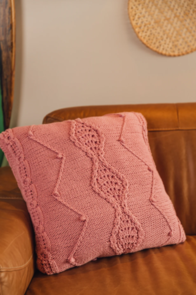 Circulo Knitting Pattern/Kit - Petunia Pillow