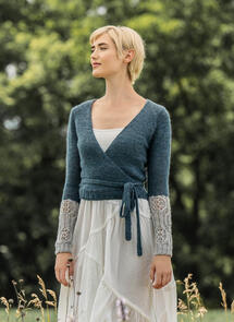 Blue Sky Fibers Woolstok Light - Haight-Ashbury Wrap - Knitting Pattern / Kit