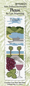 Lyn Manning Cross Stitch Kit Bookmarks - Picton