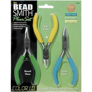 The Beadsmith Jewelry Making Plier Set of 3