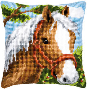 Vervaco  Cross Stitch Cushion Kit - Horse