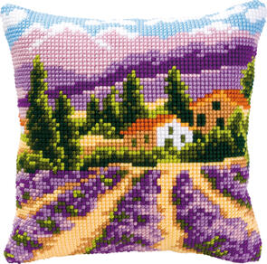 Vervaco  Cross Stitch Cushion Kit - Provence