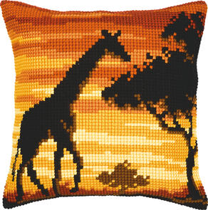 Vervaco  Cross Stitch Cushion Kit - Giraffe