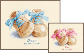 Vervaco  Cross Stitch Kit - Baby shoes