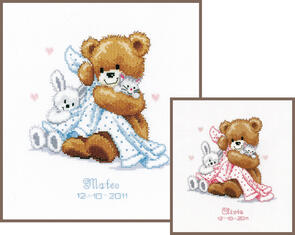 Vervaco  Cross Stitch Kit - Bear with a blanket