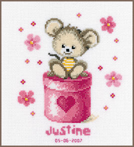 Vervaco  Cross Stitch Kit - Little mouse