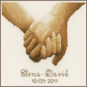 Vervaco  Cross Stitch Kit - Holding hands