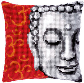 Vervaco  Cross Stitch Cushion Kit - Buddha