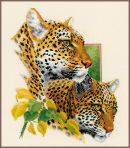Vervaco  Cross Stitch Kit - Leopard couple