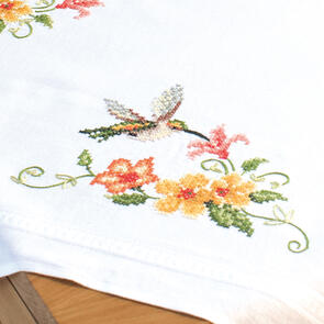 Vervaco  Tablecloth Kit Hummingbird