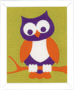 Vervaco  Canvas Kit - Wise owl