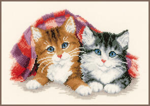 Vervaco  Cross Stitch Kit - Purring kittens