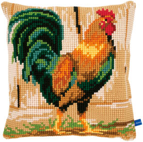 Vervaco  Cross Stitch Cushion Kit - Rooster