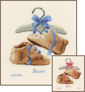 Vervaco Cross Stitch Kit - My first shoes