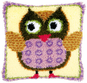 Vervaco Latch Hook Kit - Miss owl