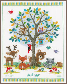 Vervaco  Cross Stitch Kit - In the woods
