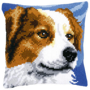 Vervaco  Cross Stitch Cushion Kit - Border collie