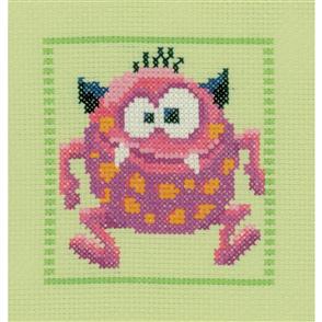 Vervaco Cross Stitch Kit: Pink Monster
