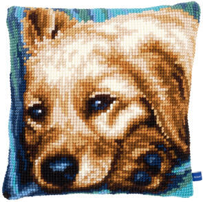 Vervaco  Cross Stitch Cushion Kit - Dog #1