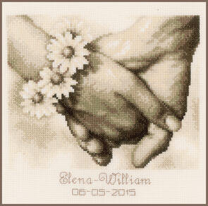 Vervaco  Cross Stitch Kit - Just married