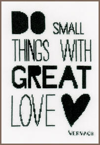 Vervaco  Cross Stitch Kit - Do small things