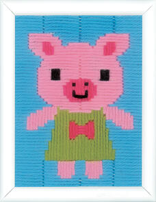 Vervaco  Long Stitch Kit - Pig