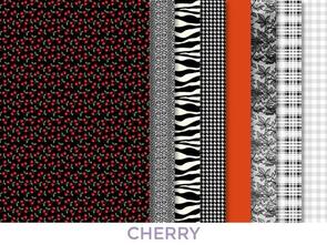 Dress Your Doll Making Couture Fabric Set Kit - Cherry
