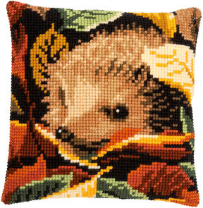 Vervaco  Cross Stitch Cushion Kit - Hedgehog