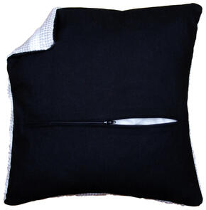 Vervaco  Cushion back with zipper - black