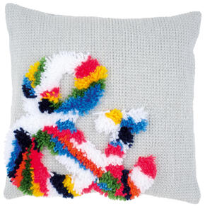 Vervaco Needlework cushion kit Bright ampersand