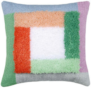 Vervaco Needlework cushion kit Palm springs color blocks