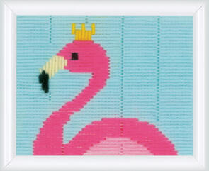 Vervaco  Long Stitch Kit - Flamingo