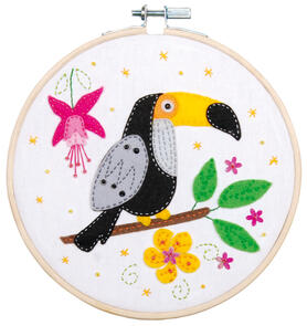 Vervaco  Craft kit with felt Toucan