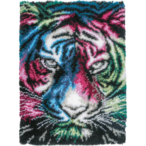 Vervaco Latch hook rug kit Tiger
