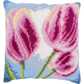 Vervaco Cross Stitch Kit 3 Tulips