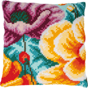Vervaco Cross Stitch Kit Poppies