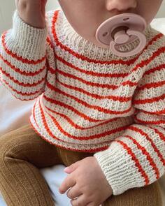 Petite Knit Friday Sweater Baby - Knitting Pattern / Kit