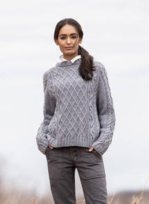 Blue Sky Fibers Woolstok - Suttons Bay Sweater - Knitting Pattern / Kit