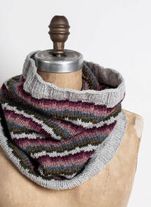 Blue Sky Fibers Woolstok - Tiverton Cowl - Knitting Pattern / Kit