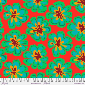 Free Spirit Kaffe Fassett Kaffe Fassett - Funky Flora - Watermelon || February 2023