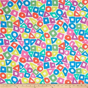 Free Spirit Kaffe Fassett Fabric - Puzzle White