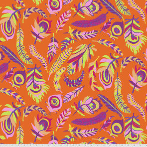 Free Spirit Kaffe Fassett Tickle My Fancy - Orange || August 2021